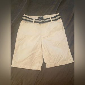 Children’s Place boys white chino shorts